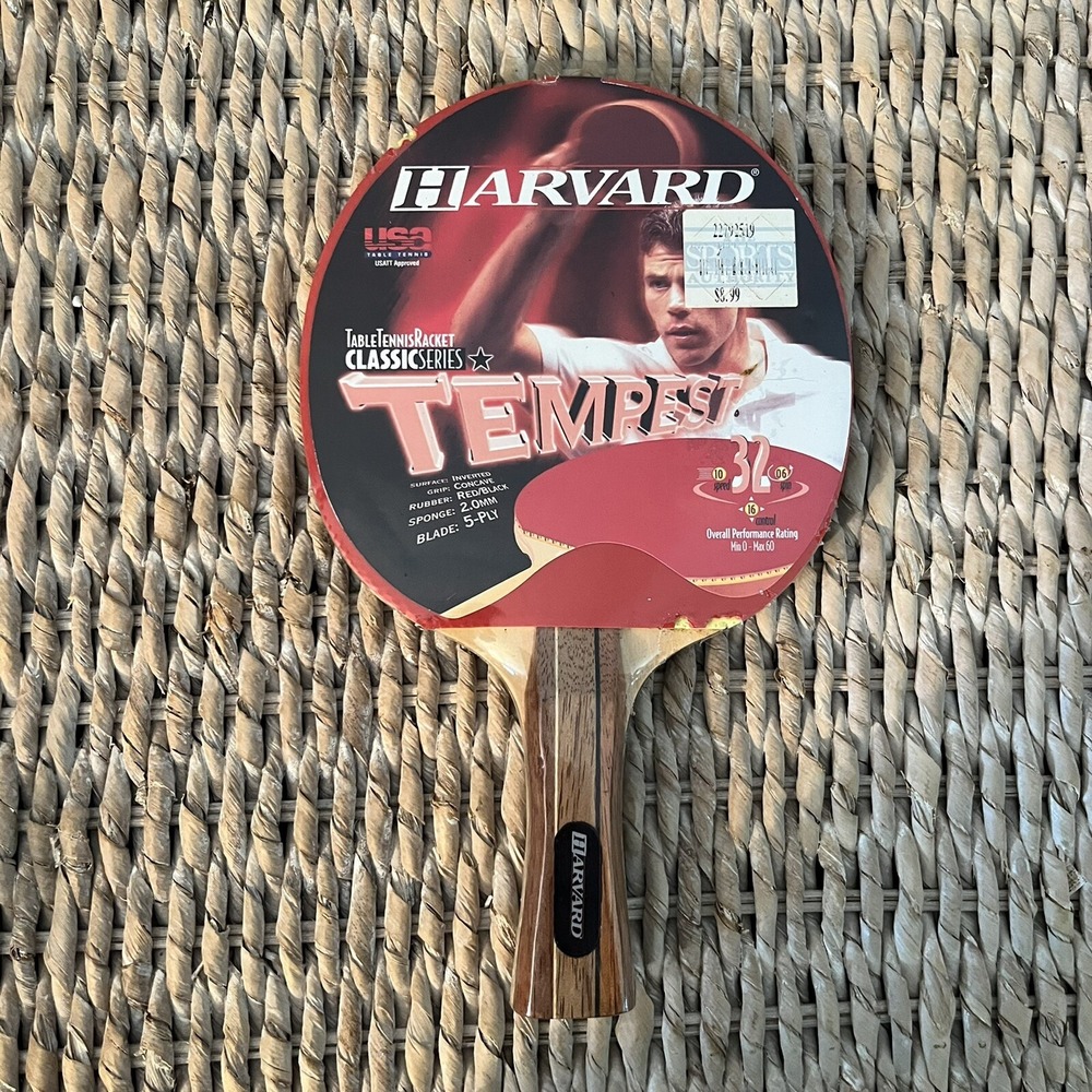 New STIGA Tempest Ping Pong Paddle Table Tennis‎ T0020 USATT Approved